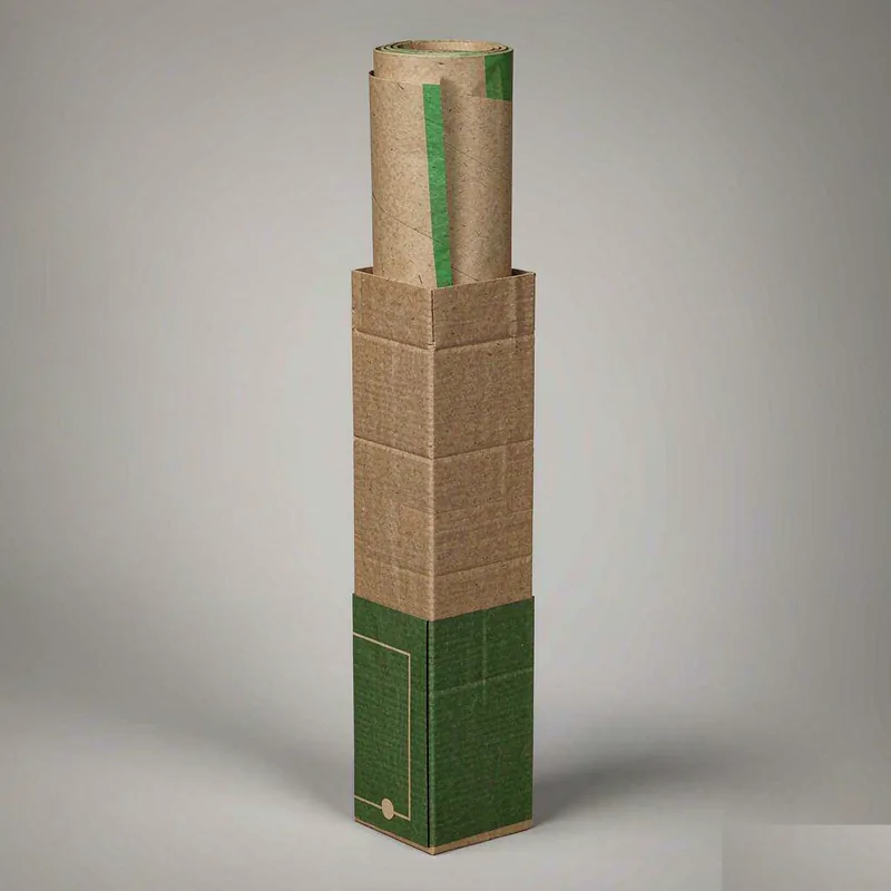 Custom Printed Yoga Mat Shipping Box - 3