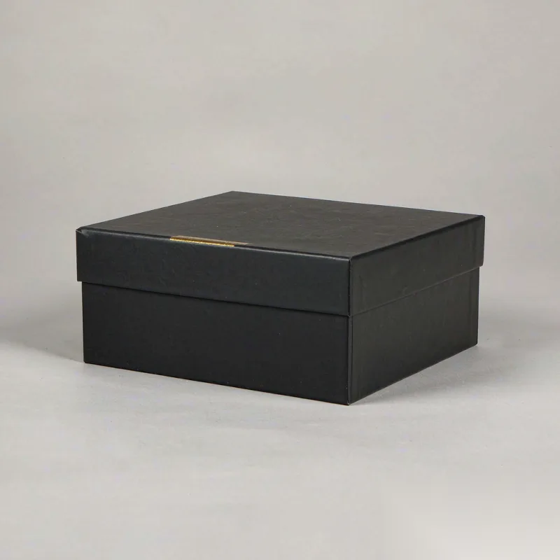 Custom Black Luxury Rigid Gift Box - 2