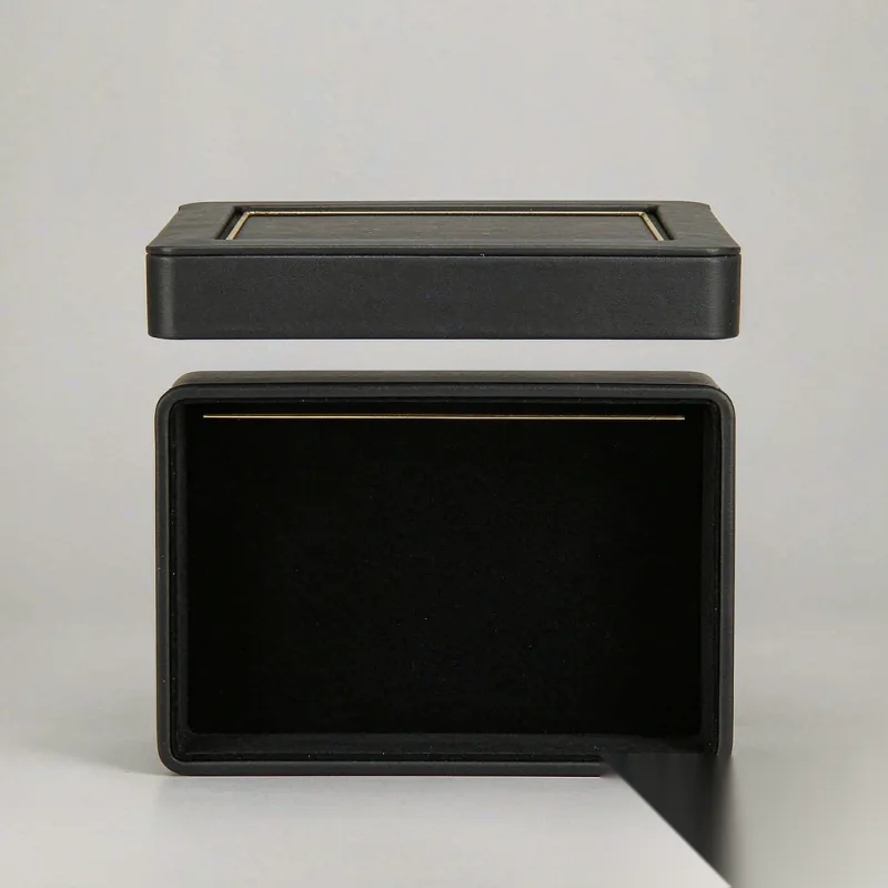 Custom Black Luxury Rigid Gift Box - 3