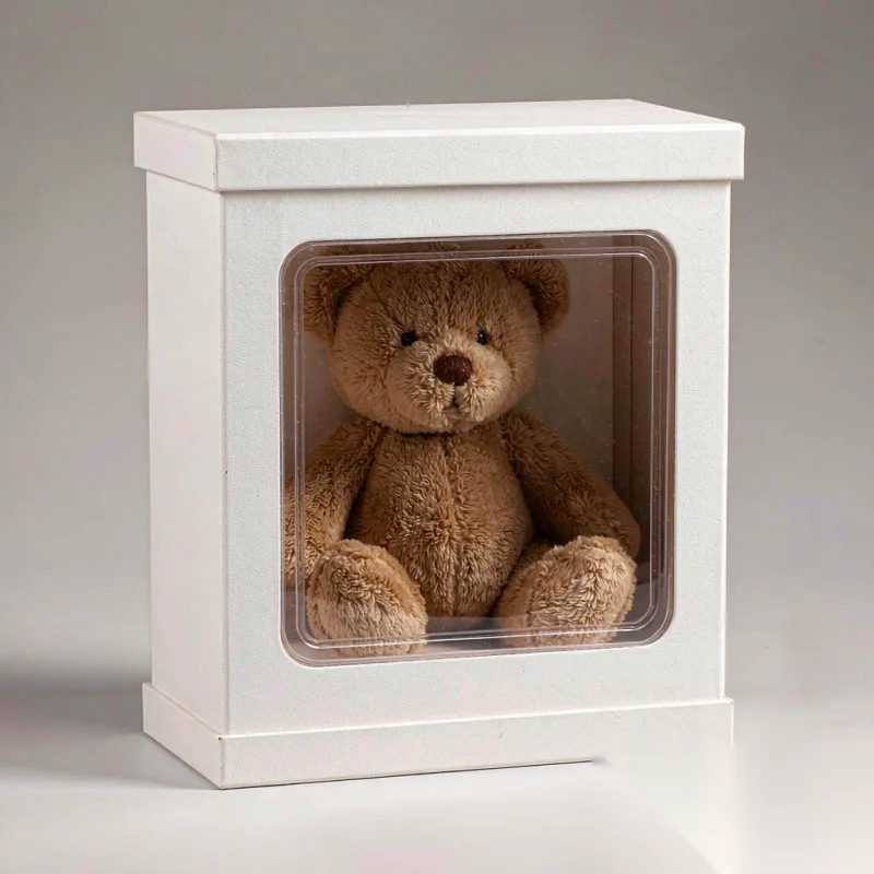 Custom Stuffed Animal Box with Window - 1